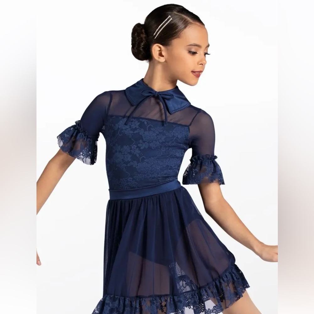 Weissman blue dress